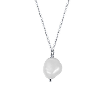 925 Sterling Silver Necklace - Pearl Combination