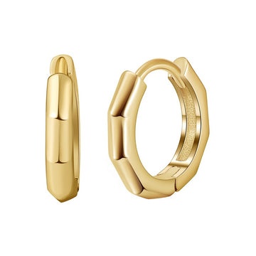 925 Sterling Silver Earrings - Gold Plated
