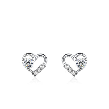 925 sterling silver earrings with zircons