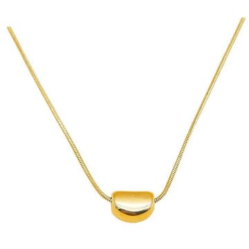 Luna gold pendant necklace