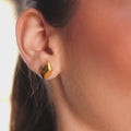 onyx geometric earrings video