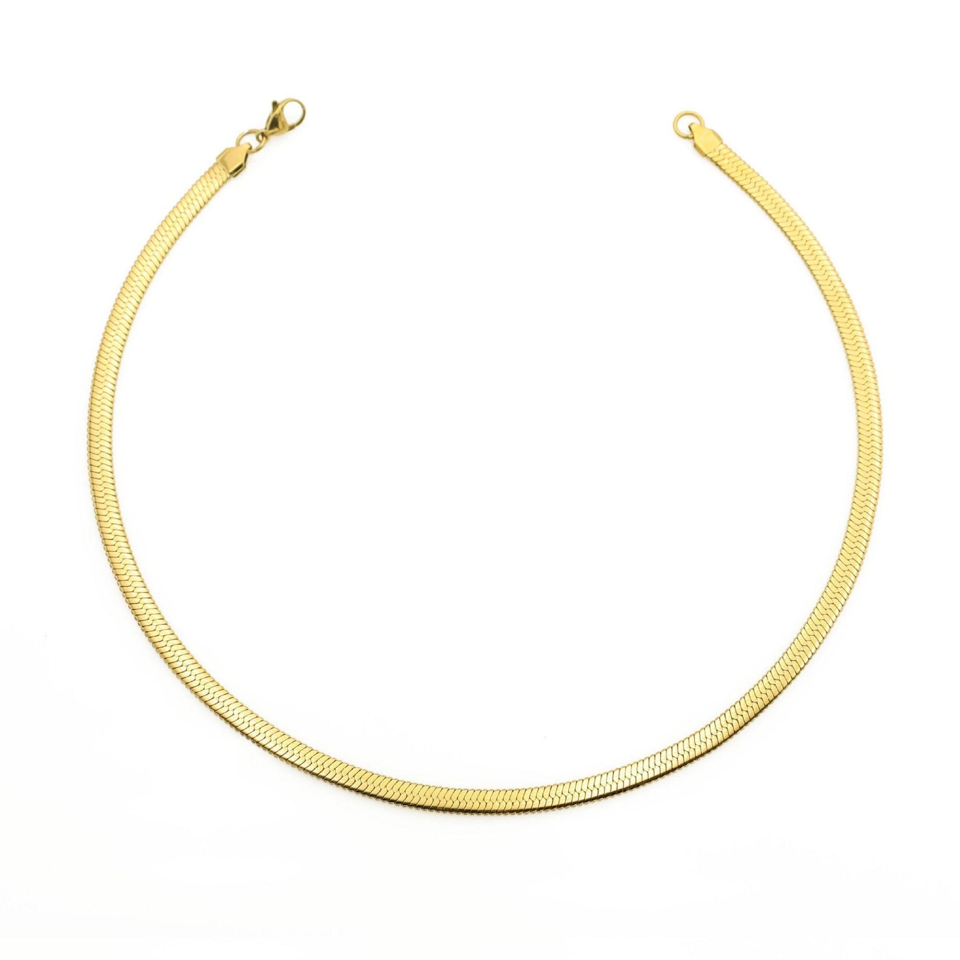 seraphina snake chain necklace
