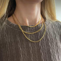 luxury gold layered jewelry